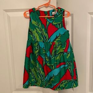 NWT vineyard vines banana leaf dress